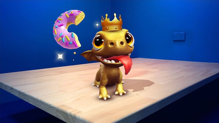 AR Dragon – реалистичный симулятор дракончика на смартфоне